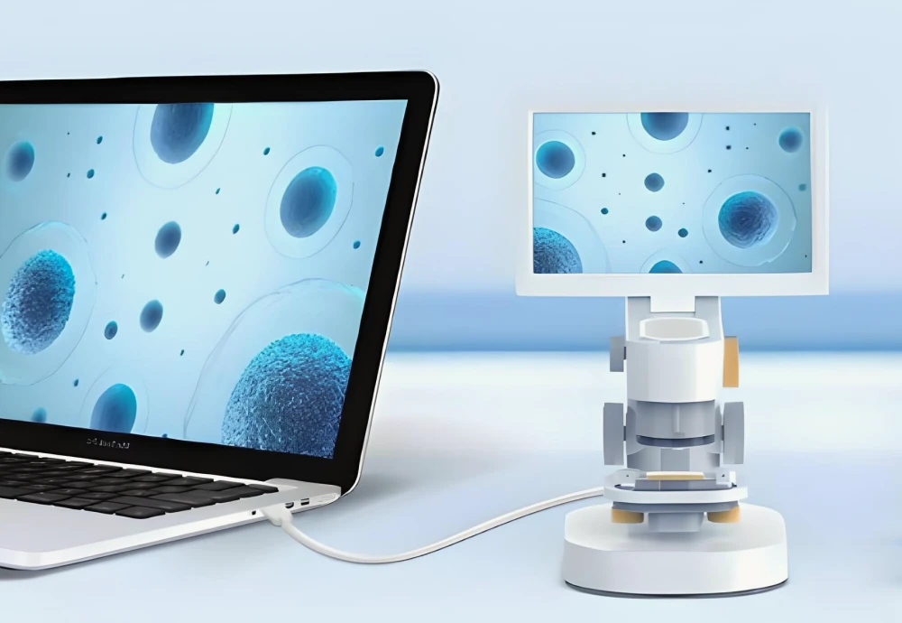 digital microscope with display