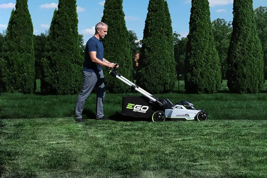 push electric lawn mower