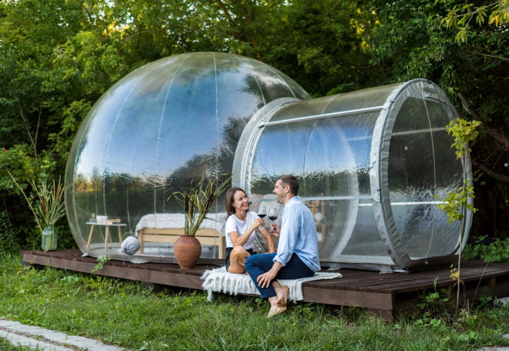 clear bubble tent