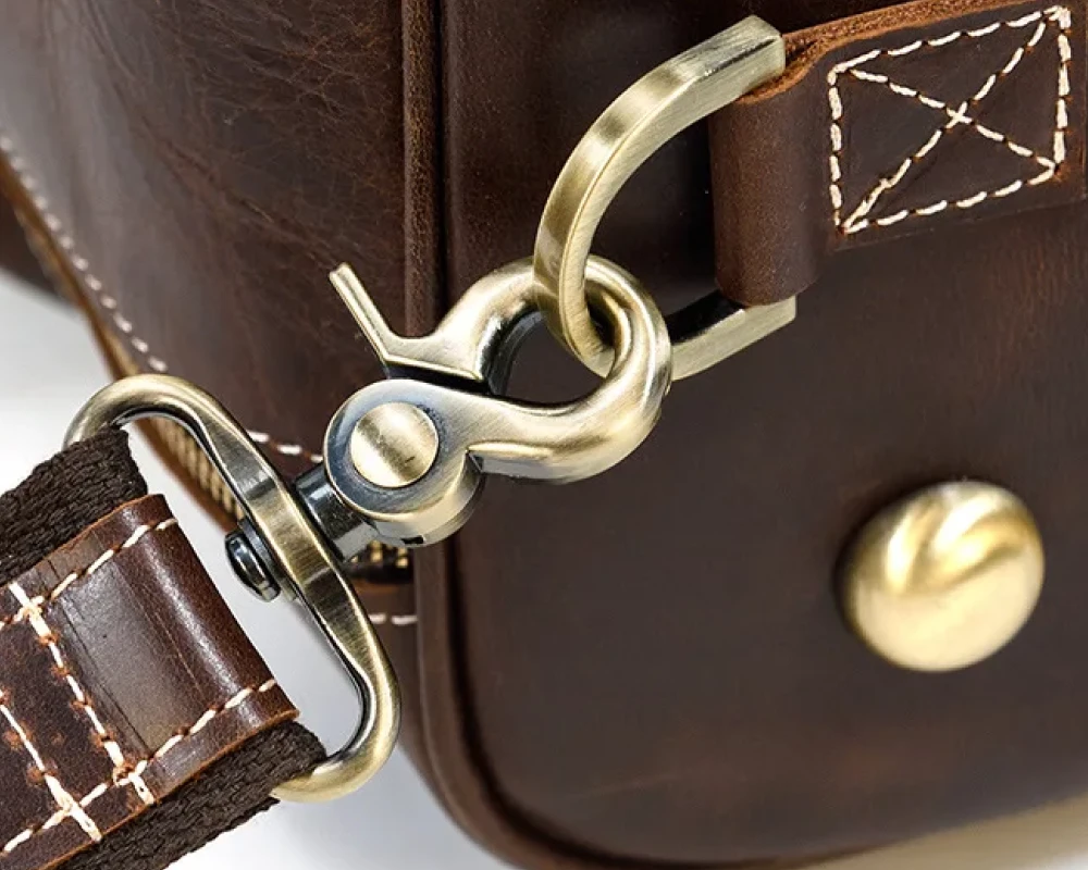 mens leather duffel carry on